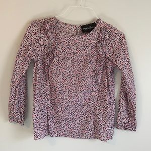 J. Crew flowered top